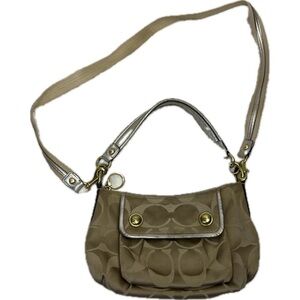 Coach Signature “C” Poppy Groovy Crossbody Purse